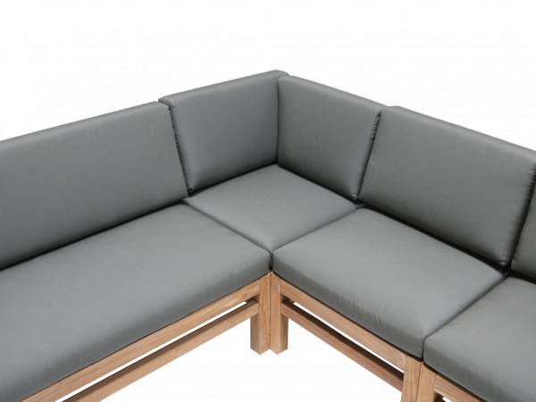Lounge Set Valletta 4-teilig Aluminiumgestell, Kunststoffgeflecht Outdoor Möbel