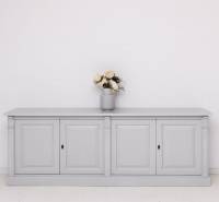 Anrichte im Landhaus Stil mit 4 Türen - Sideboard Massivholz