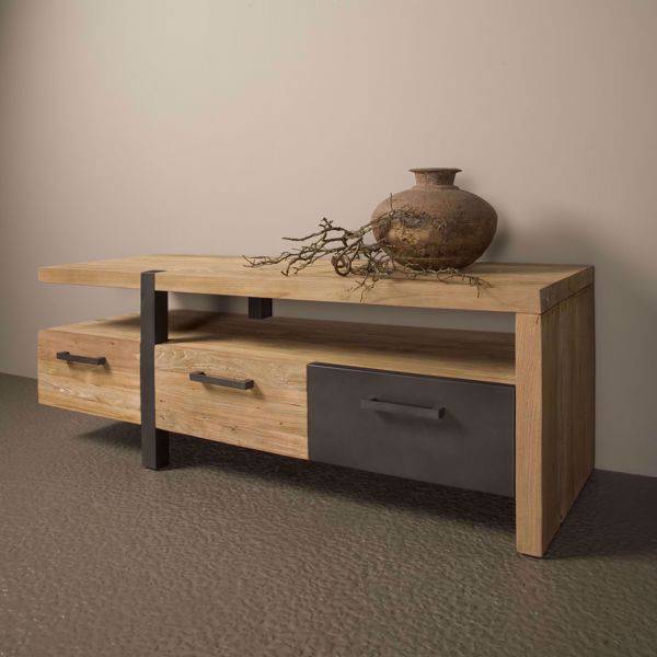 Lucca TV-Schrank 145 cm Teakholz