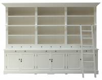 Bücherschrank Heine aus Massivholz 320 cm