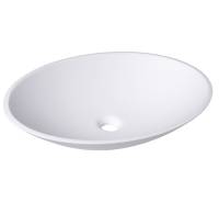 Ovales Waschbecken Ellipse im Landhausstil