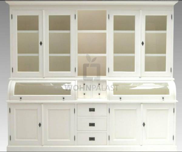 Buffet Schrank weiß 200cm - Landhaus Möbel