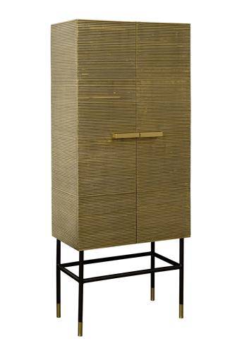Renew Ranco Lagerschrank 75 cm Gold Finish