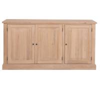 Elegante Anrichte aus Eiche mit 3 Türen Landhaus Sideboard