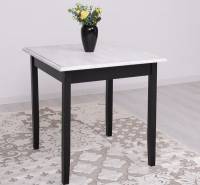 Esstisch Massiv mit Eichenplatte 78 x 80 x 80 cm Massivholz