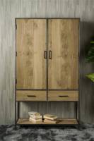 Luna Schrank 110 cm Eichenholz