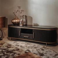 Rivello TV Schrank schwarz Schrank 180 cm