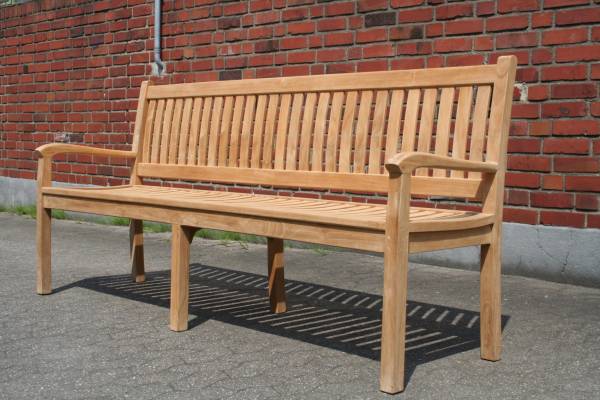 Gartenbank Beaufort Teak Outdoor Bank Teak Holz 200 cm