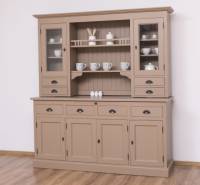 Landhaus Küchenschrank im alten Landhausstil aus Massivholz Küchen Schrank 180 cm