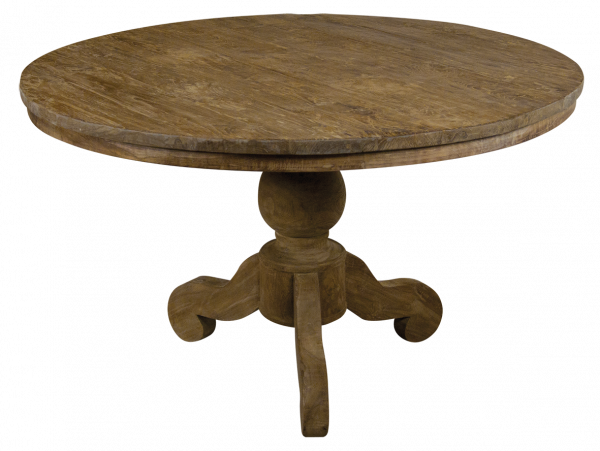 Teak Tisch Rund - altes Teak Holz