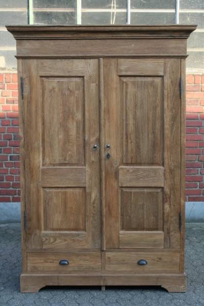 Massivholz Schrank Teakholz Teak Möbel Dielen Schrank Düsseldorf