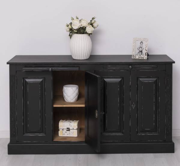 Distressed sideboard top