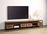 TV-Schrank Livorno 240 cm  Teakholz