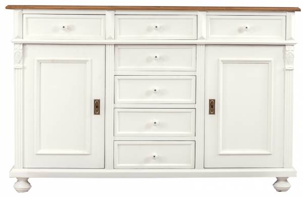 Weichholz Sideboard im Landhausstil - Anrichte mit Schubladen