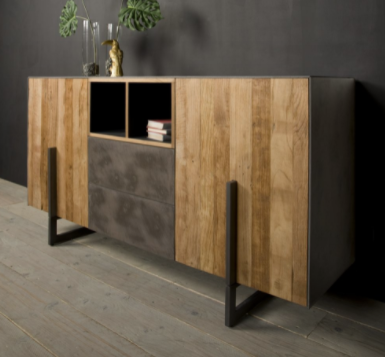 Ora Sideboard 167 cm Teakholz - Kommode