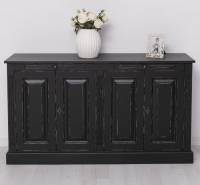 Landhaus Anrichte mit ausziehbaren Ablageflächen - Massives Sideboard