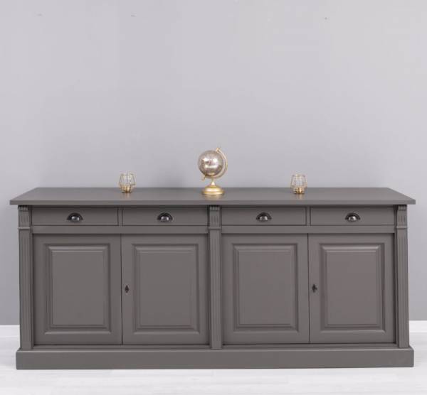 Anrichte im Landhaus Stil mit 4 Schubladen und 4 Türen - Sideboard aus Massivholz