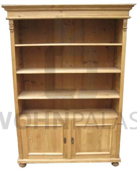 Weichholz Bücherregal 2 Türen