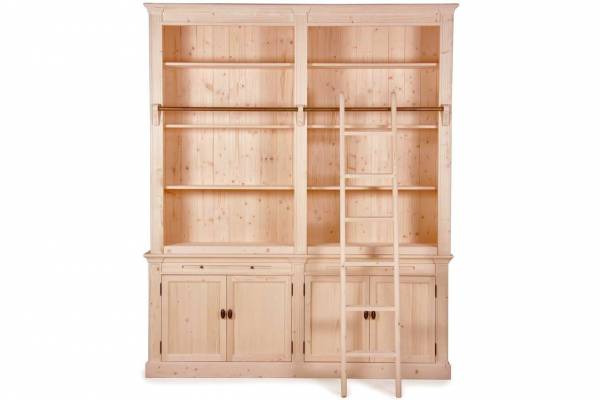 Bücherschrank Landhaus 200 cm