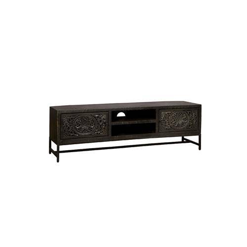 Renew Casina TV-Schrank 160 cm in Schwarz