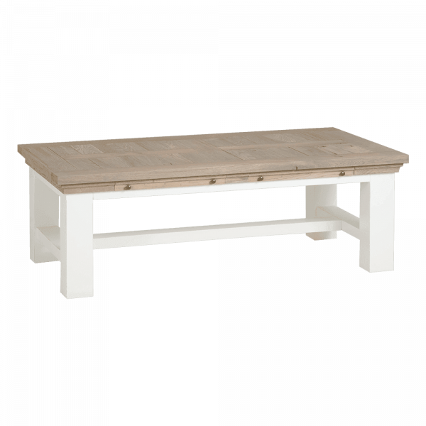Couchtisch Parma Toscana 135 cm in verschiedenen Holzfarben