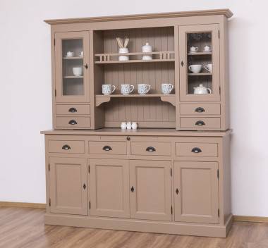 Landhaus Küchenschrank im alten Landhausstil aus Massivholz Küchen Schrank 180 cm