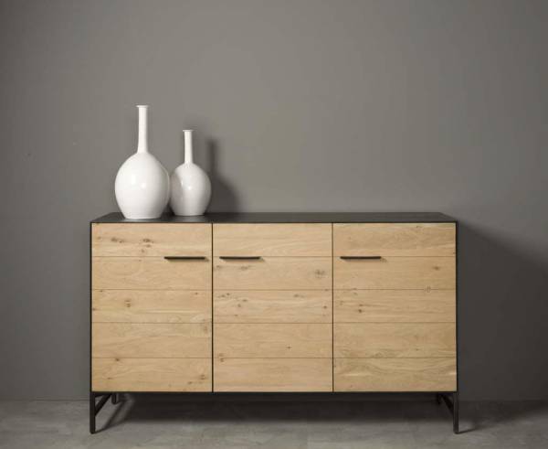 Lido Sideboard 160-200 cm furniertes Eichenholz