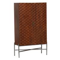 Paola Schrank 90 cm mit 2 Türen - Mango Holz