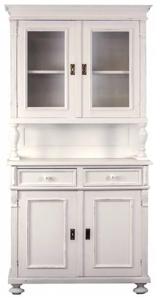 Landhaus Buffet aus massiven Weichholz shabby chic weiss