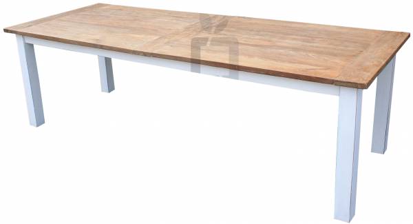 Esstisch Vintage Teak Massivholz 260 cm