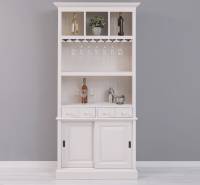 Barschrank aus massiven Kiefernholz - 103 cm Breit - Landhaus Schrank