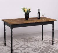 Esstisch Massiv mit Kiefernplatte 78 x 140 x 70 cm Massivholz Landhaus