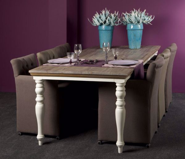 Esstisch Fleur 160 - 240 cm Kiefernholz