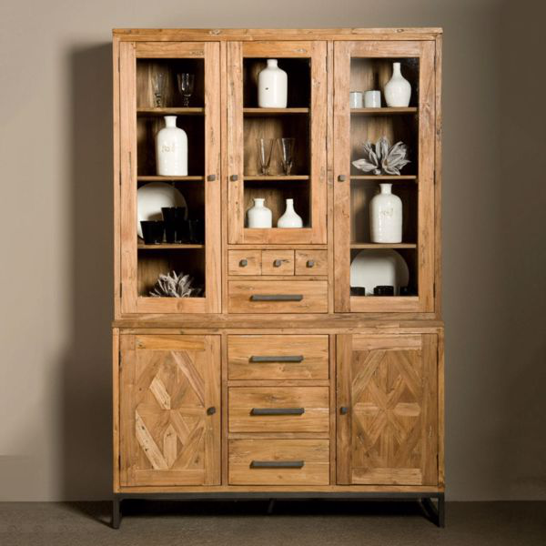 Mascio Buffet Schrank 150 cm Teakholz