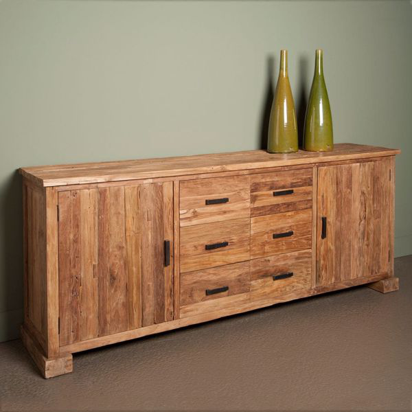 Teakholz Lorenzo - SIDEBOARD 220 cm Kommode