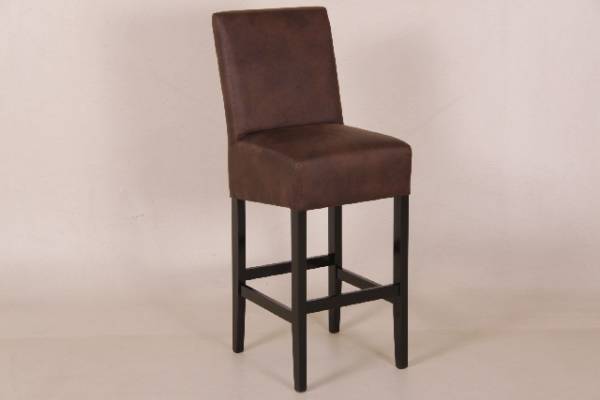 Barhocker Stoff Amazone braun