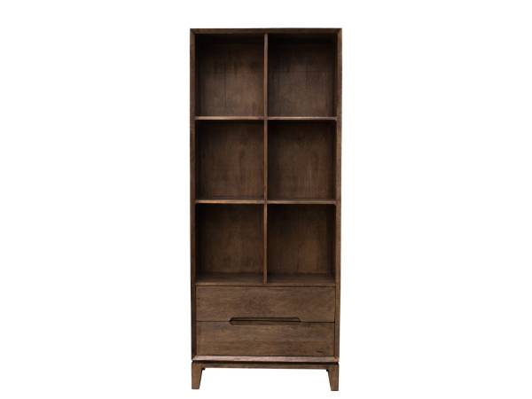 Bücherregal Cortez-Kollektion 83 cm Mangoholz Regal