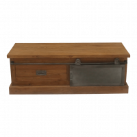 Couchtisch Roda aus massiven Teakholz 120 cm