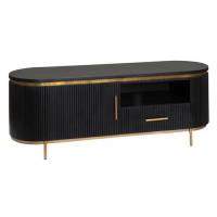 Rivello TV Schrank schwarz Schrank 150 cm Fernseh - Schrank