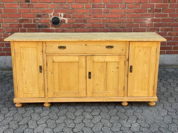 Sideboard Weichholz antik - Weichholz Möbel - Anrichte Jugendstil
