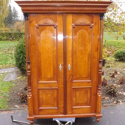 Gründerzeit Kirschholz Schrank