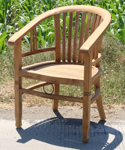 Stuhl Betawi aus recyceltem Teakholz