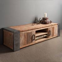 Novara TV-Schrank 180 cm Teakholz
