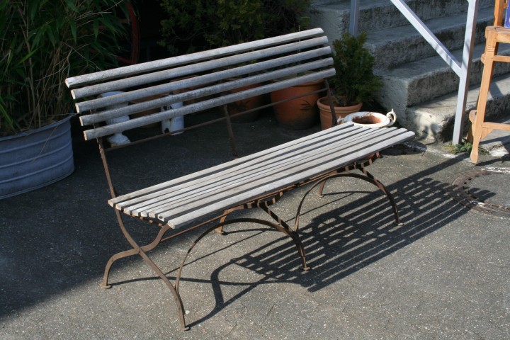 Gartenbank Antik
